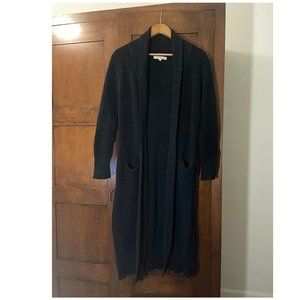 Monk & Lou / Knit Duster Cardigan / Black / Size Small